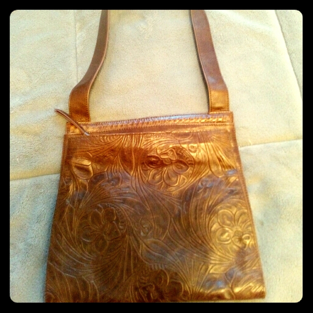 Hobo brown leather pocketbook